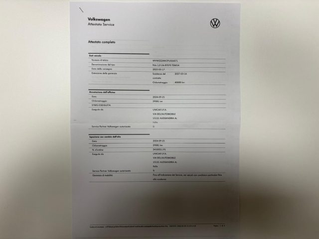 VOLKSWAGEN Polo usata, con Controllo elettronico della corsia