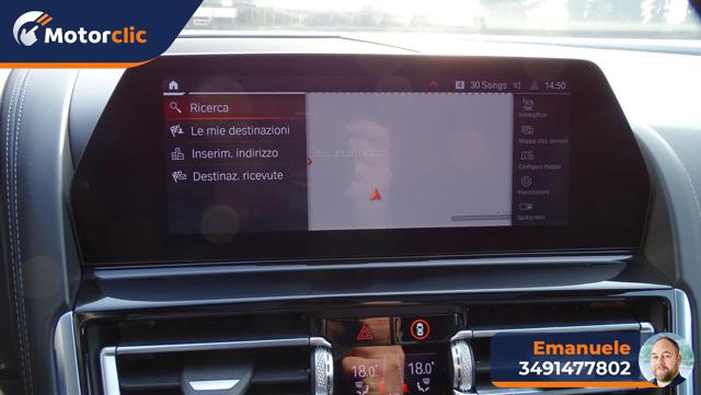 BMW 840 usata, con Head-up display
