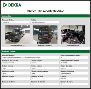 VOLKSWAGEN Crafter usata, con Airbag