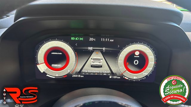 NISSAN Qashqai usata, con Sedile posteriore sdoppiato