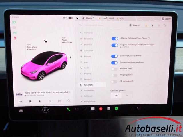 TESLA Model Y usata, con Blind spot monitor