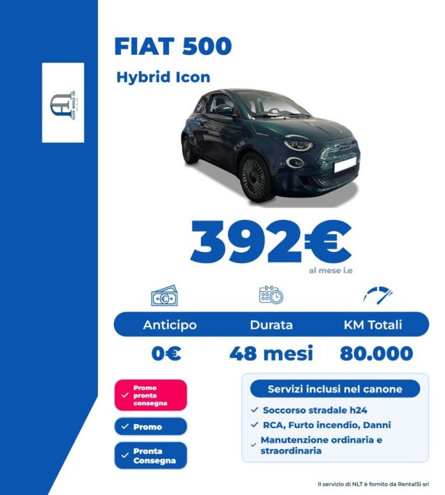 FIAT 500 usata, con Airbag Passeggero