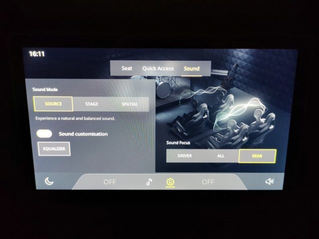 LOTUS Eletre usata, con Regolazione elettrica sedili