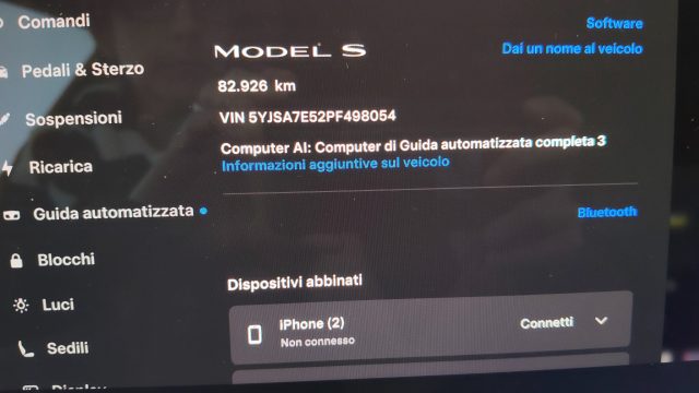 TESLA Model S usata, con Cruise Control