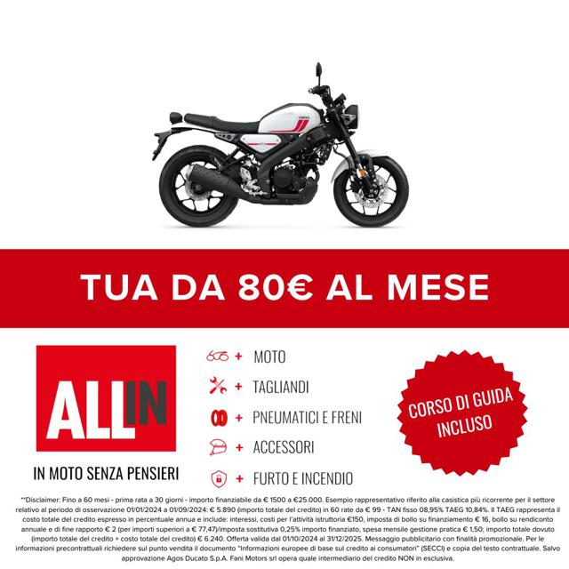 YAMAHA SR 125 usata 1