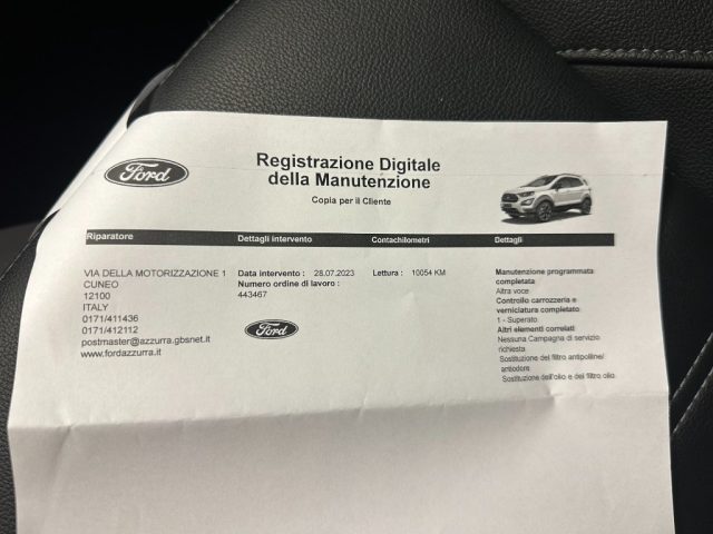 FORD EcoSport usata, con Touch screen