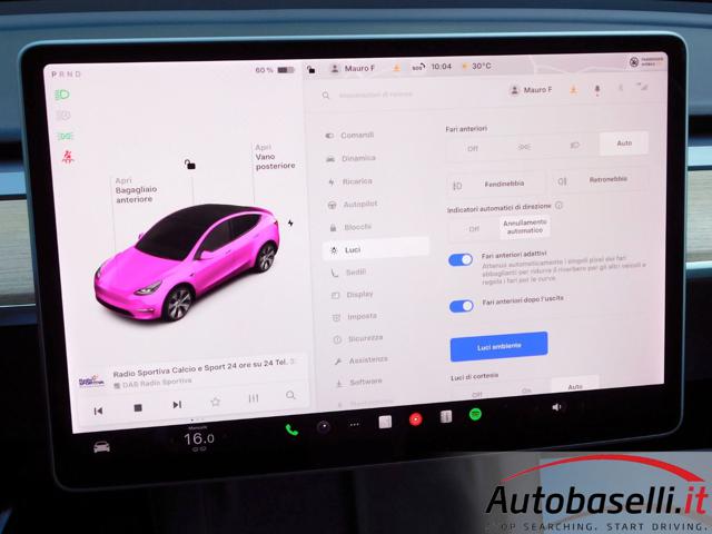 TESLA Model Y usata, con Freno di stazionamento elettrico