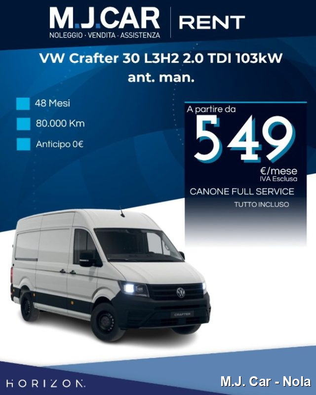 VOLKSWAGEN Crafter usata, con ABS