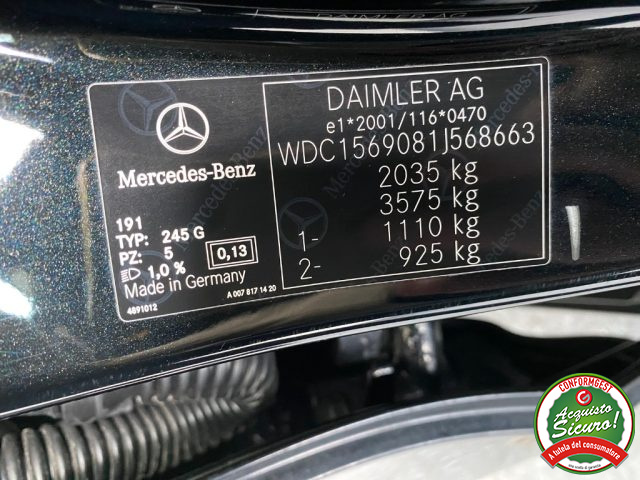 MERCEDES-BENZ GLA 200 usata, con Vetri oscurati