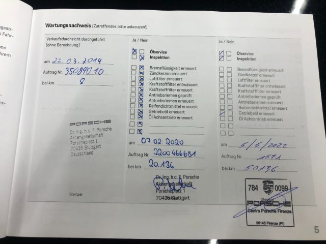 PORSCHE Macan usata, con Sensore di luce