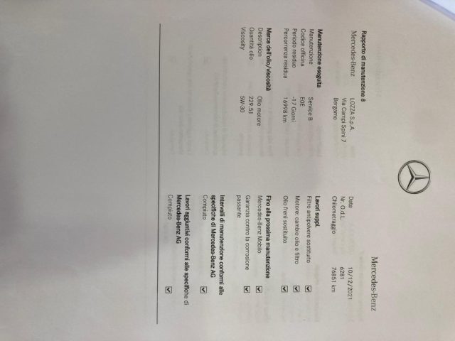 MERCEDES-BENZ CLA 180 usata, con Bracciolo