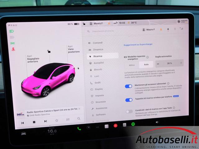 TESLA Model Y usata, con Sistema di parcheggio automatico