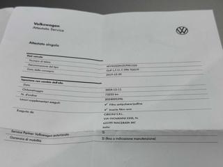 VOLKSWAGEN Golf usata, con Frenata d