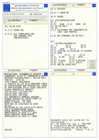 PEUGEOT Boxer usata, con Filtro antiparticolato