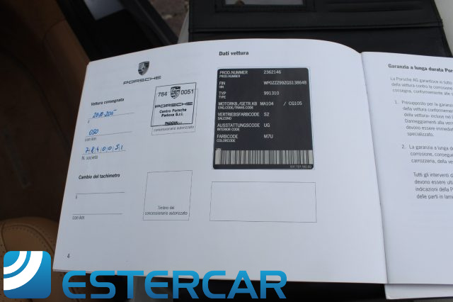 PORSCHE 911 usata, con MP3