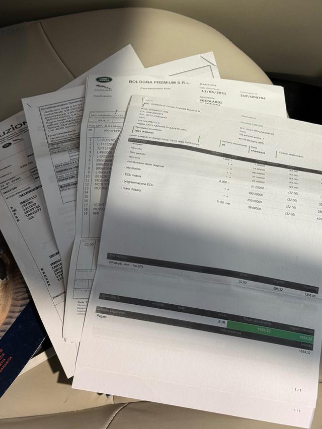 LAND ROVER Range Rover Sport usata, con Filtro antiparticolato