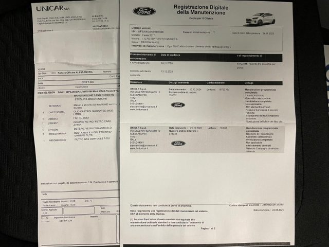 FORD Fiesta usata, con Controllo elettronico della corsia