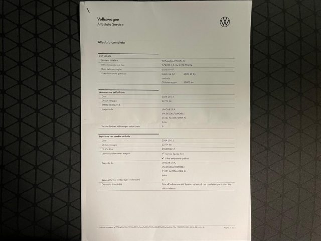 VOLKSWAGEN T-Cross usata, con Bracciolo