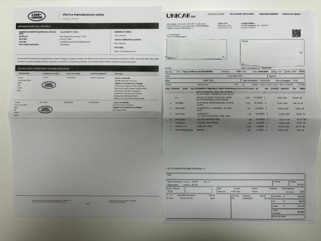 LAND ROVER Range Rover Evoque usata, con Touch screen