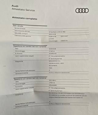 AUDI A3 usata, con ESP