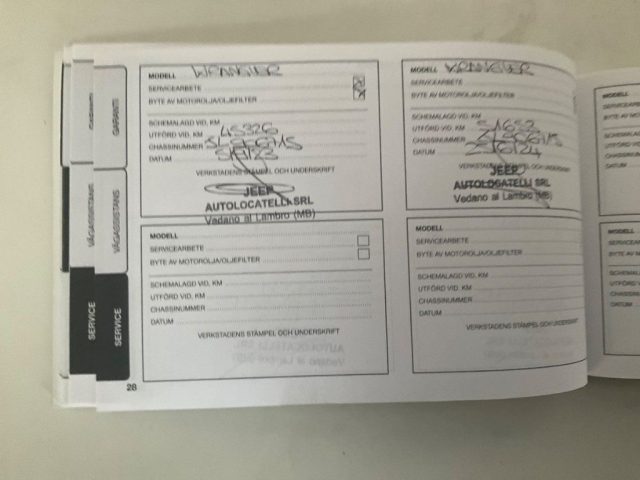 JEEP Wrangler usata, con Fendinebbia