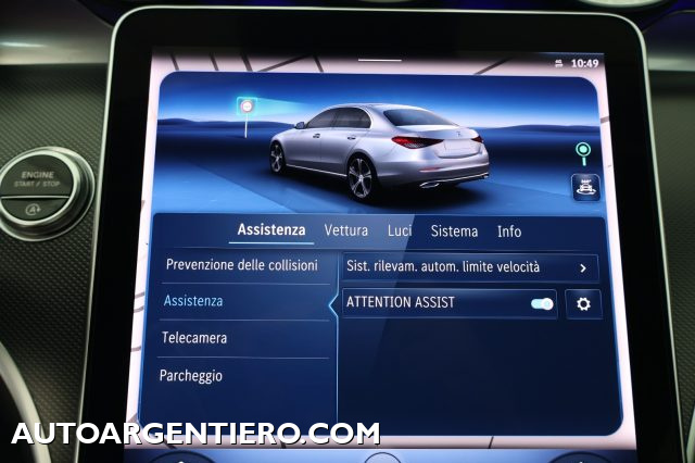 MERCEDES-BENZ C 200 usata, con Controllo elettronico della corsia