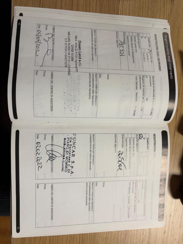 LAND ROVER Range Rover Sport usata, con Airbag testa