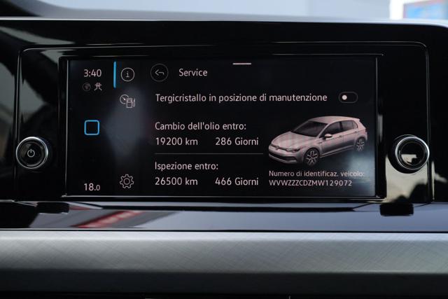 VOLKSWAGEN Golf usata, con Sensori di parcheggio anteriori