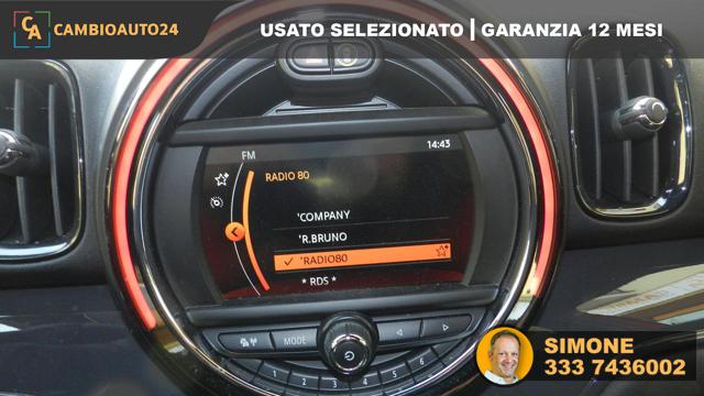 MINI Countryman usata, con Sensore di pioggia