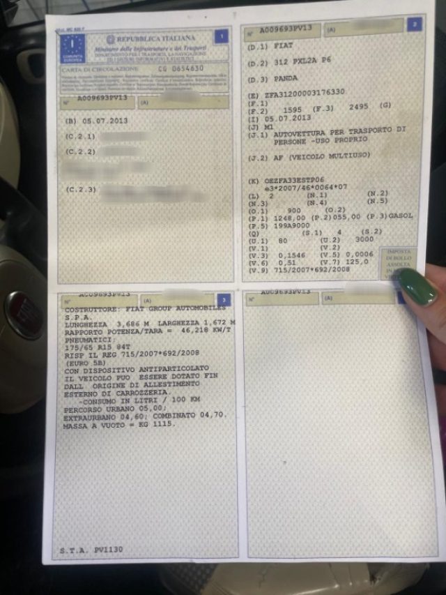 FIAT Panda usata, con Isofix