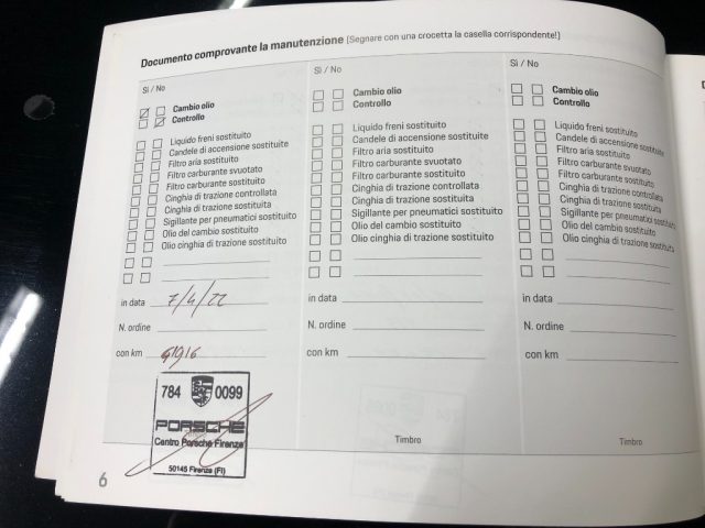 PORSCHE Macan usata, con Airbag testa