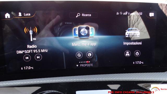 MERCEDES-BENZ A 180 usata, con Supporto lombare