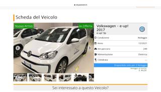 VOLKSWAGEN e-up! usata, con Airbag Passeggero