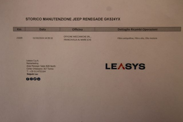 JEEP Renegade usata, con Cerchi in lega