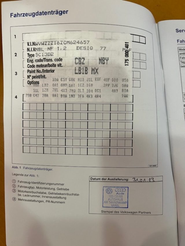 VOLKSWAGEN Maggiolino usata, con Bracciolo