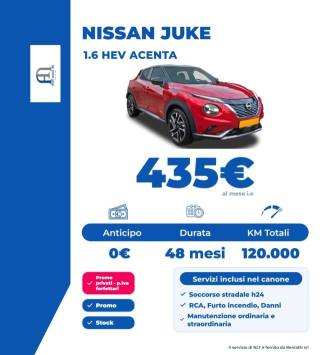 NISSAN Juke 1.6 HEV Acenta Auto