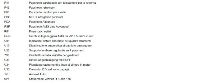 MERCEDES-BENZ GLC 300 usata, con Controllo elettronico della corsia