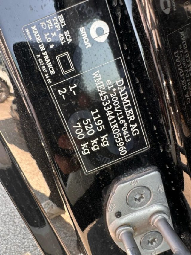 SMART ForTwo usata, con Immobilizzatore elettronico