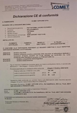 IVECO Daily usata 86