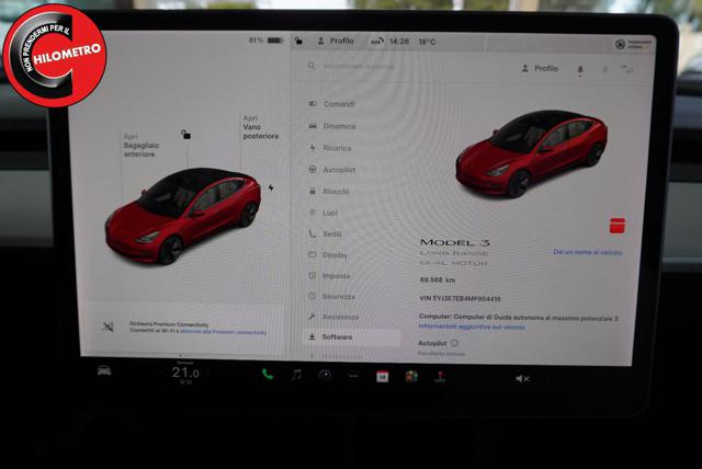 TESLA Model 3 usata, con Servosterzo