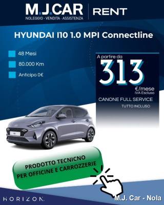 HYUNDAI i10 1.0 MPI Connectline -- OFFICINA