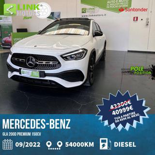 MERCEDES-BENZ GLA 200 d Premium AMG TETTO, PELLE, KM.CERT.