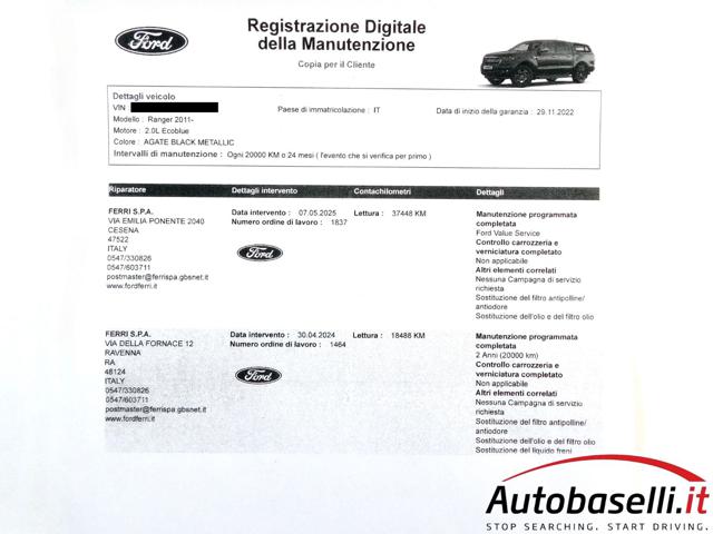 FORD Ranger usata, con Antifurto