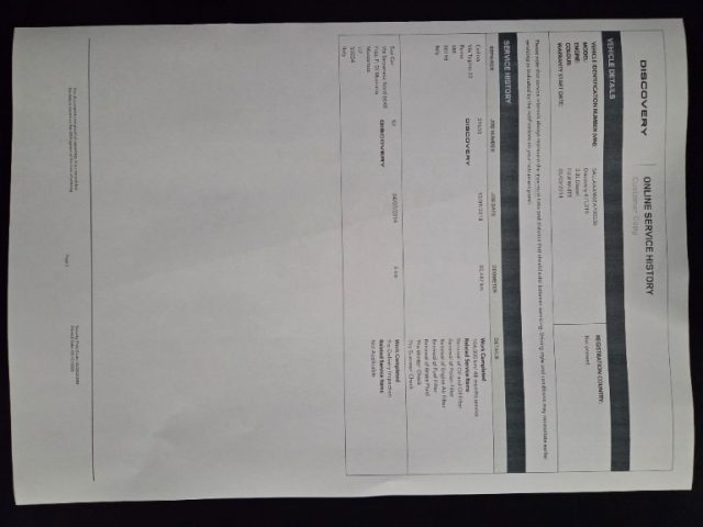 LAND ROVER Discovery usata, con Volante in pelle