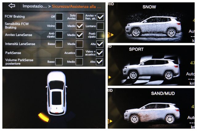 JEEP Compass usata, con Fendinebbia