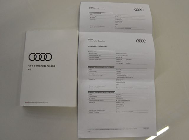 AUDI S3 usata, con Park Distance Control