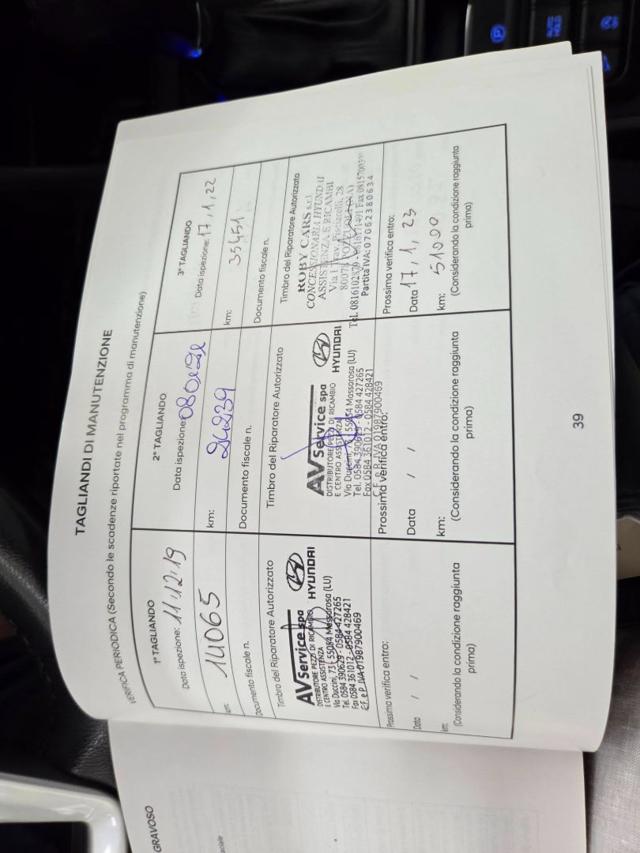 HYUNDAI Tucson usata, con Antifurto