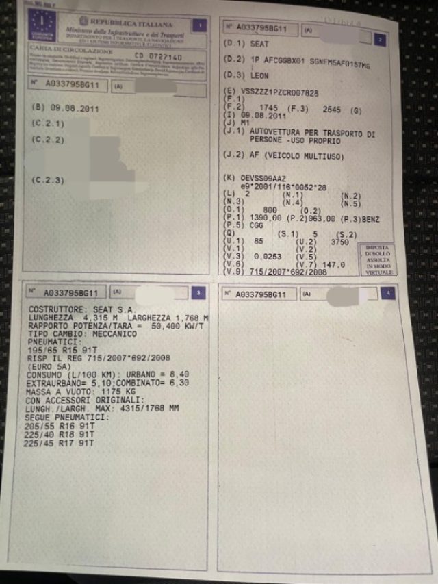 SEAT Leon usata, con Specchietti laterali elettrici