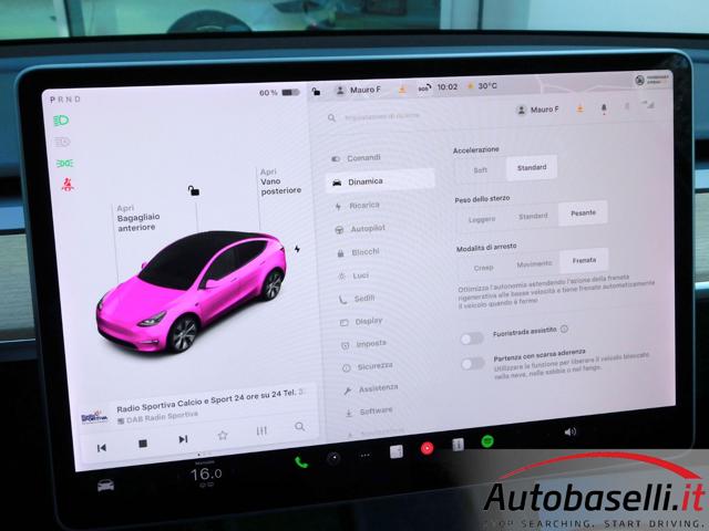 TESLA Model Y usata, con Limitatore di velocità
