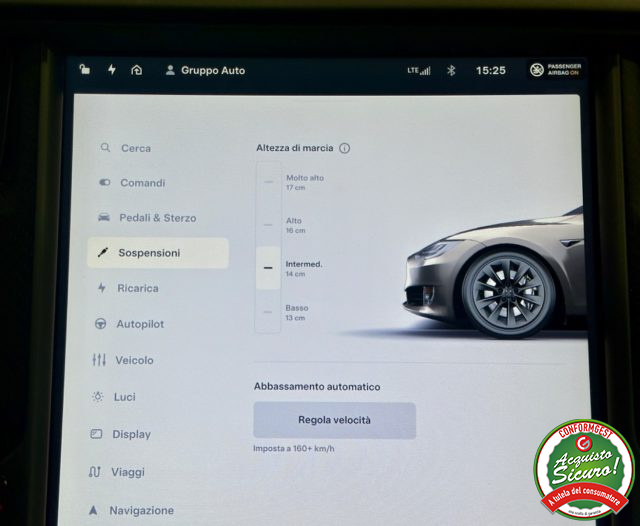 TESLA Model S usata, con Cruise Control